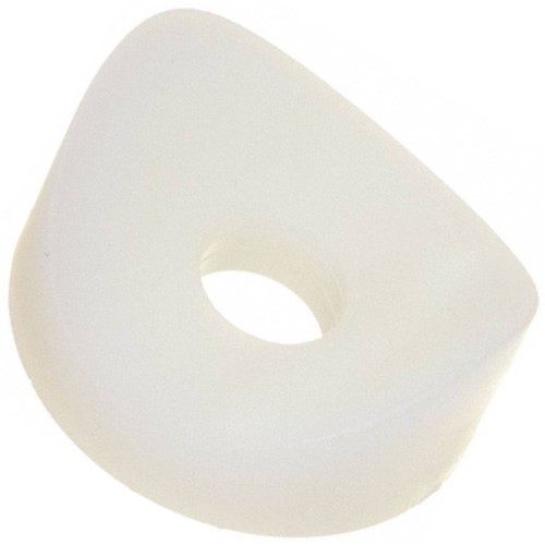 13CS0001 MICROPLASTICS SPACER 3/4 COVED X 1/8 L X 1/4 (0.257) ID NY